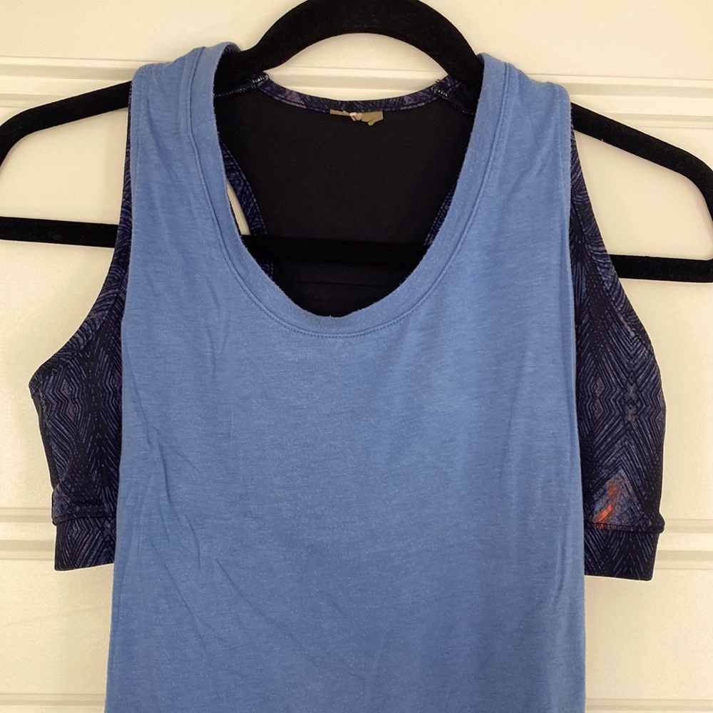 Calia Peacock Tank with Built in Bra